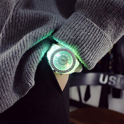 7-Different Color LED Watch