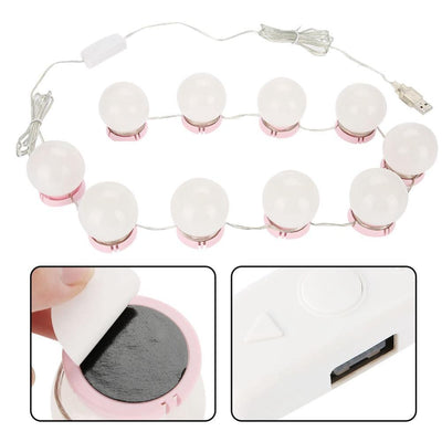 Makeup Mirror Vanity LED Light Bulbs Kit (USB)